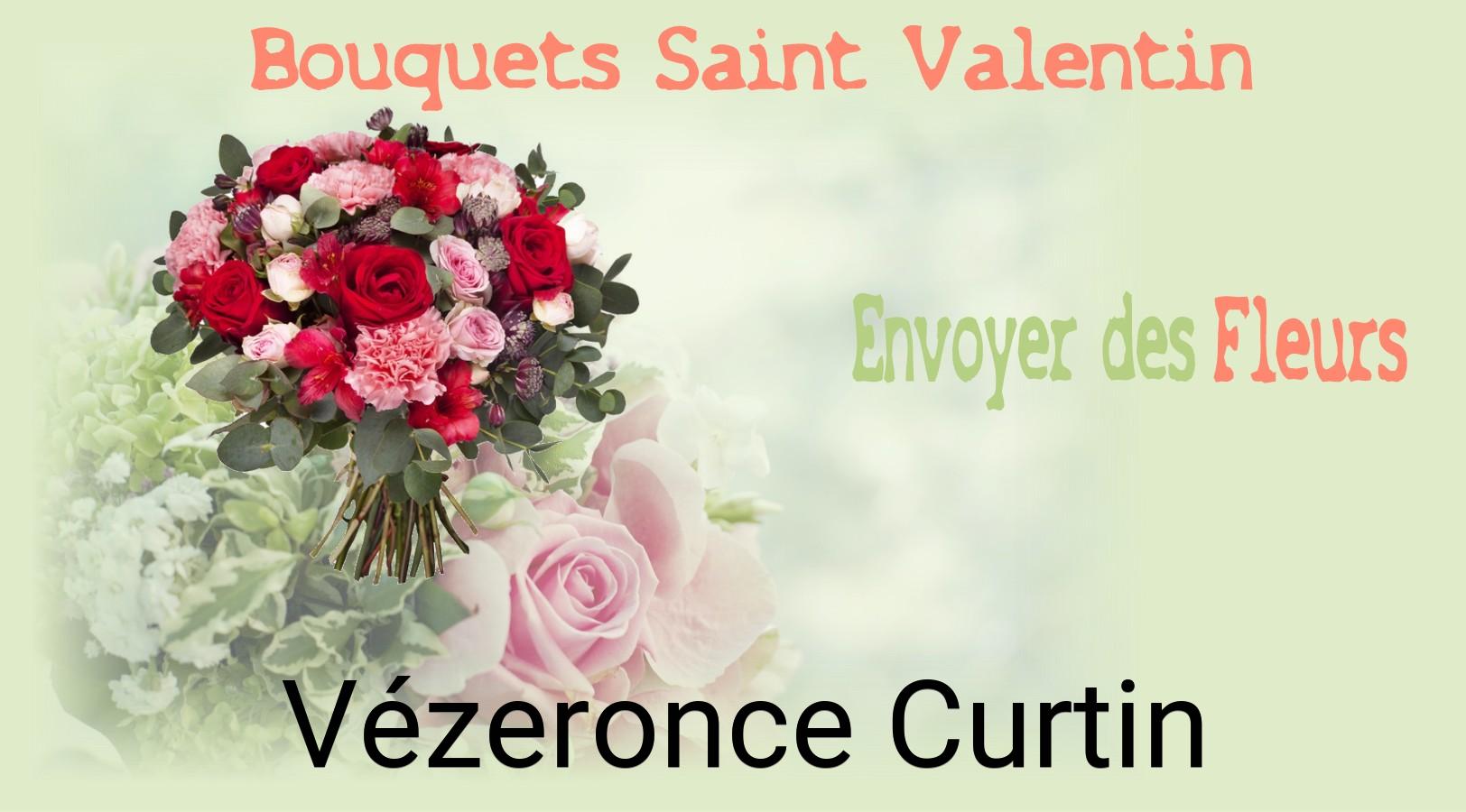 Roses de Saint-Valentin livrées à Vézeronce-Curtin